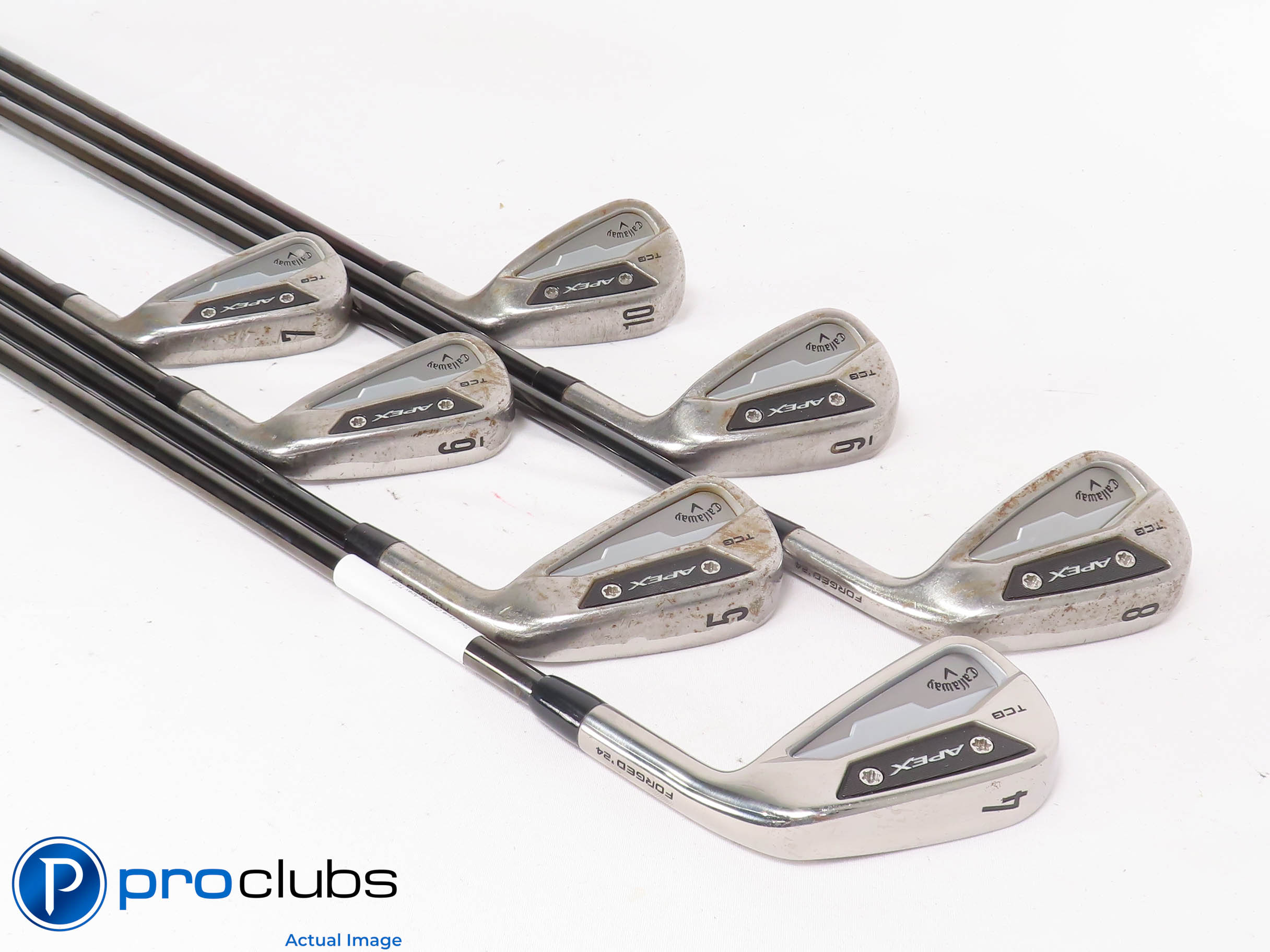 Tour Issue Callaway '24 APEX TCB RAW 4-PW IRON SET -KBS $Taper